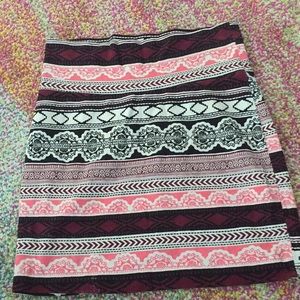 Adorable cotton mini skirt